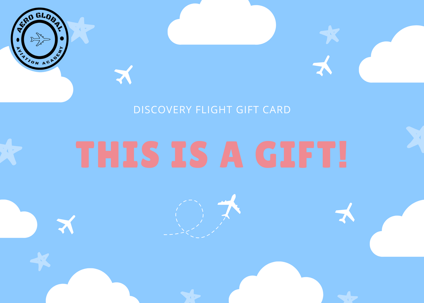 1 Hour Introductory Flight Gift Card